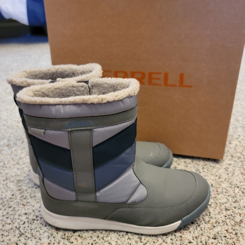 Merrell Boy's Alpine Puffer Waterproof Boot